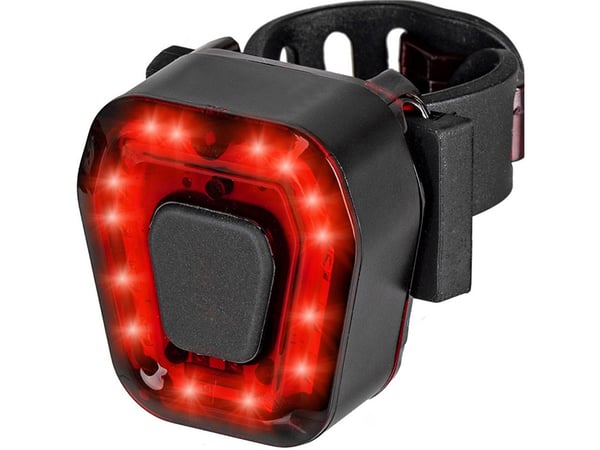 14 LED Cykellampa - Säkrare färd i mörkret!
