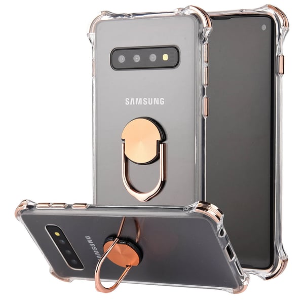 Samsung Galaxy S10 Plus - Praktiskt Skal med Ringhållare