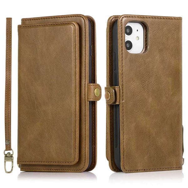 iPhone 11 - Genomtänkt Dubbelt Plånboksfodral