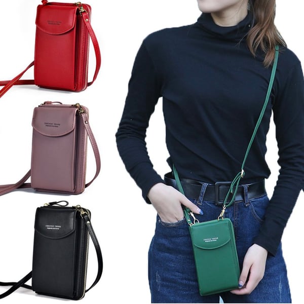 Elegant Hållbar Crossbody Handväska