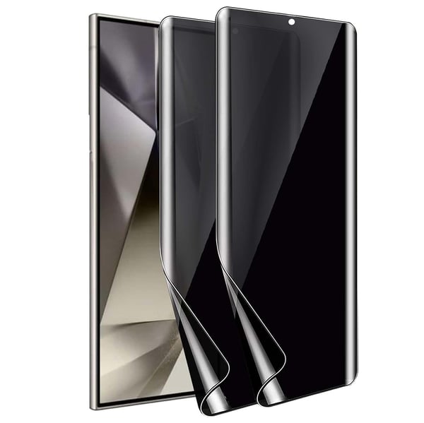 2-PACK Samsung Galaxy S24 Plus Integritetsskyddande Hydrogel Mjuk skärmskydd