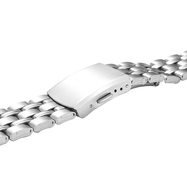 Stilsäker och Bekväm Stållänk till Galaxy Watch (Rostfritt Stål)