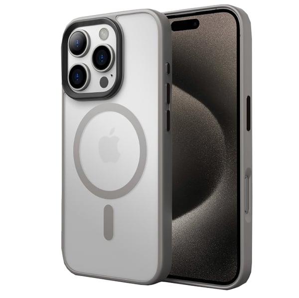 iPhone 16 Pro Max Skal - Translucent Baksida med Perfekt Passform
