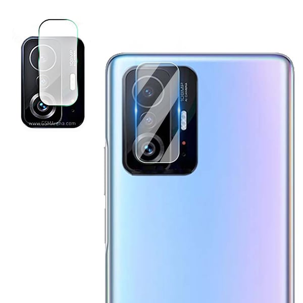 2-PACK Xiaomi 11T Pro Kameralinsskydd HD-Clear 0,2mm