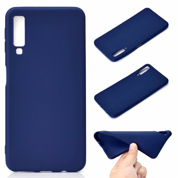 Mattbehandlat Silikonskal - Samsung Galaxy A7 2018