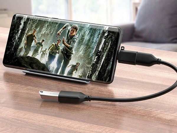 Praktisk USB-C till USB-A Adapter - Kompakt och mångsidig