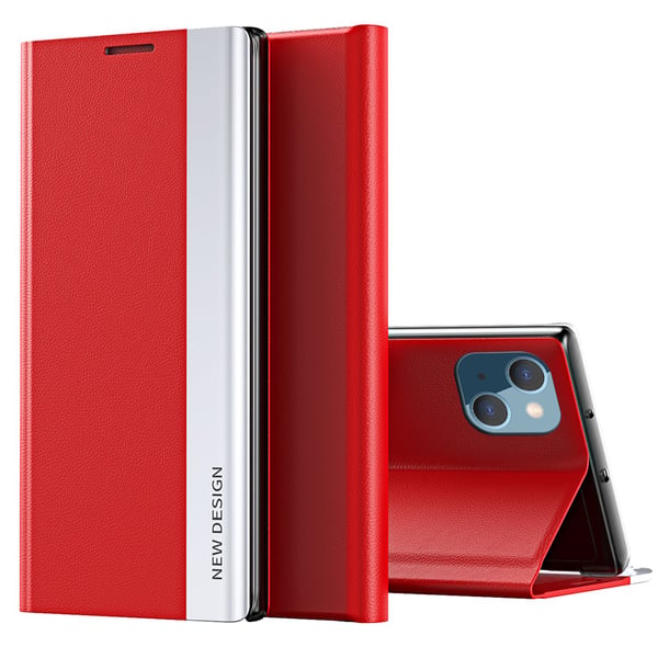iPhone 12 mini / 13 mini Fodral  Med Ställfunktion & Heltäckande Skydd