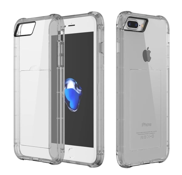 Praktiskt Stöttåligt Silikonskal extra tjocka hörn för iPhone 7