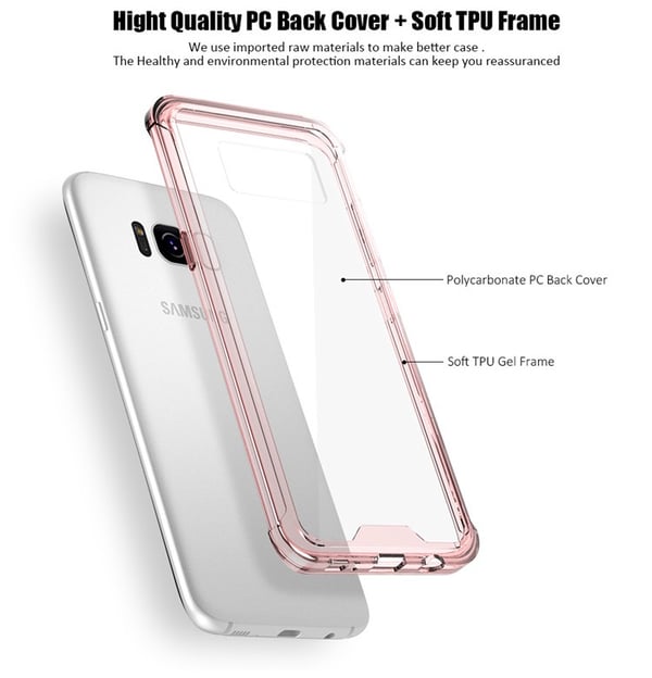 Samsung Galaxy S8+ NAKOBEE Stilrent Skal (ORIGINAL)