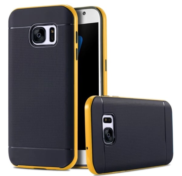 NANO-HYBRID-Stötdämpande skal för Samsung Galaxy S7 Edge