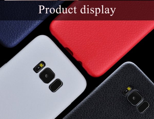 Samsung Galaxy S8 - NKOBEE Stilrent Silikonskal