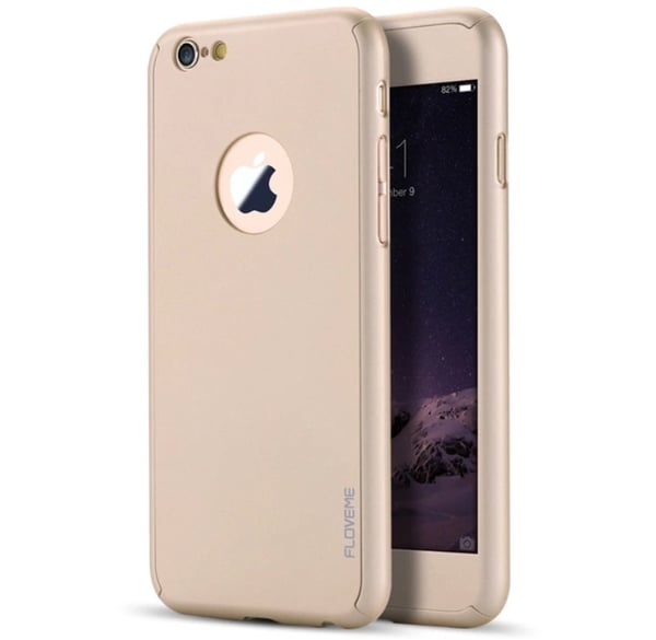 Praktiskt Skyddsfodral för iPhone 6/6S PLUS (Fram och bak)
