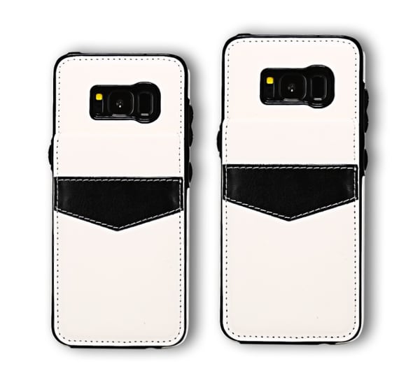 Samsung Galaxy S8 - Elegant Läderskal med Plånbok/Kortfack
