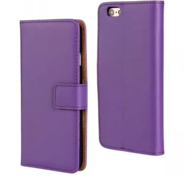 Stilrent Exklusivt VINTAGE Plånboksfodral i läder iPhone 7 PLUS