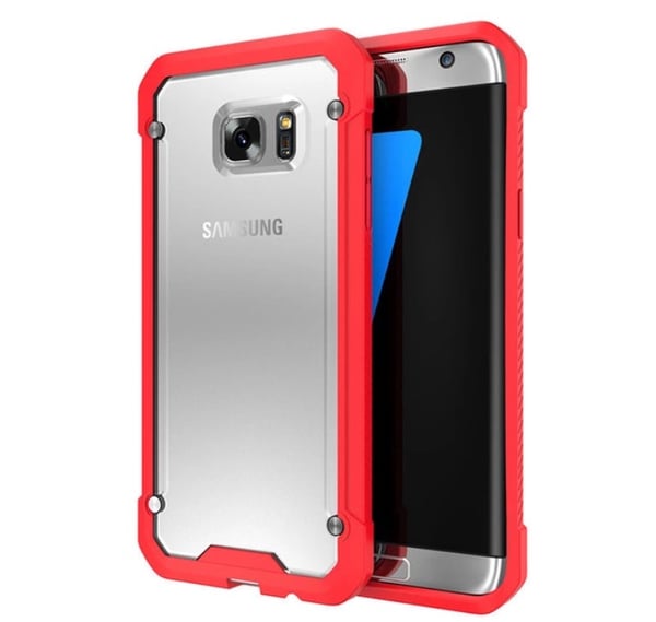 Samsung Galaxy S7 Edge - NANO-HYBRID-Stötdämpande skal