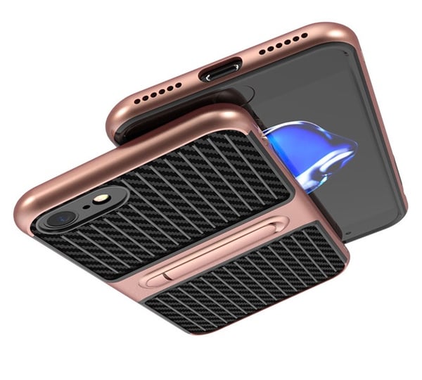 iPhone 7 - HYBRID Stötdämpande Karbon skal från FLOVEME