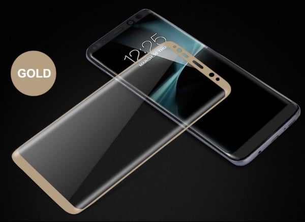 Samsung Galaxy S8 - (3-PACK) ProGuard EXXO-Skärmskydd med Ram