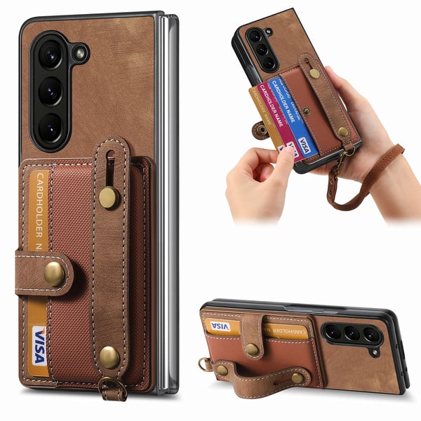 Samsung Galaxy Z Fold 6 - Smart skydd med plånbok & stativ