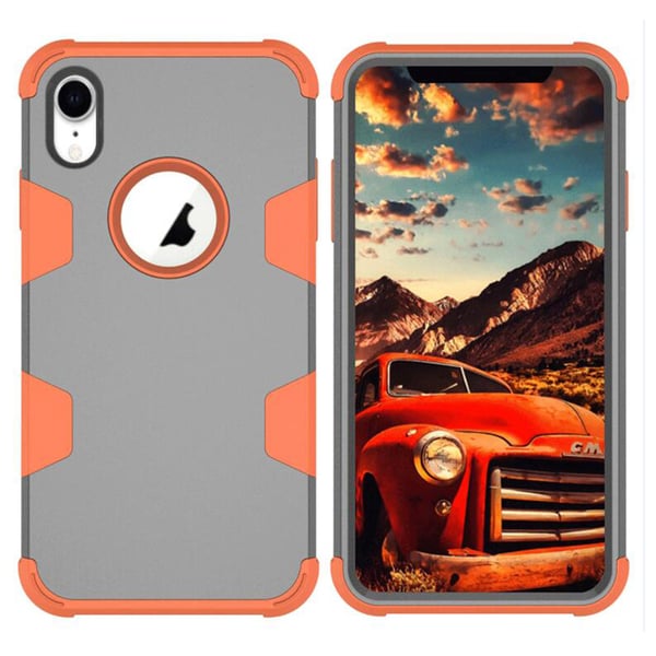 Smart och Stötdämpande Hybridskal (LEMAN) iPhone XR