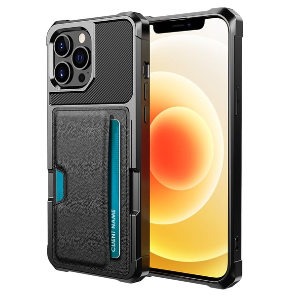 iPhone 13 Pro Fodral - Smidig Kortförvaring & Fullt Skydd