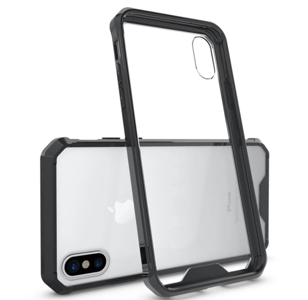 Elegant Hybridskal av LEMAN iPhone X/XS