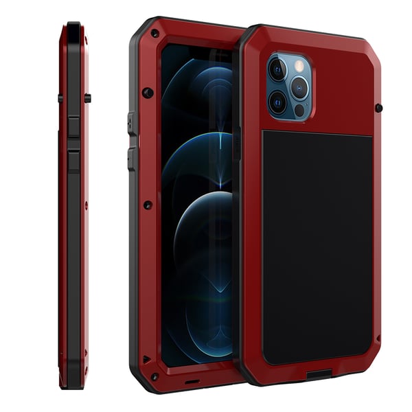 iPhone 12 Pro - Stryktåligt Fodral i Aluminium (HEAVY DUTY)