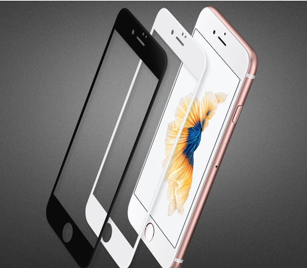 iPhone 6/6S 3-PACK Sk�rmskydd 2.5D Ram 9H HD-Clear Screen-Fit