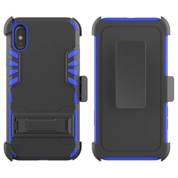 Skyddande Fodral för iPhone X/XS (Kan bäras i bältet)