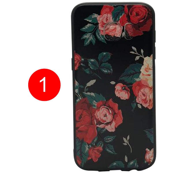 Skal med Sommar-motiv för Samsung Galaxy S7 Edge