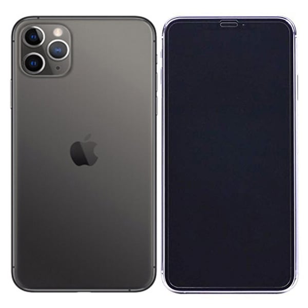 Skärmskydd 3D Aluminiumram iPhone 11 Pro Max 3-PACK