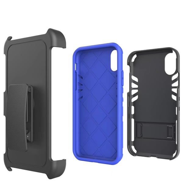 Skyddande Fodral för iPhone X/XS (Kan bäras i bältet)