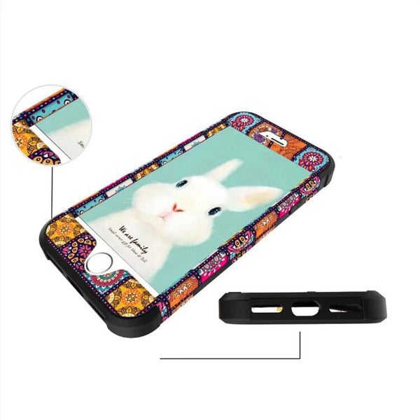 iPhone 6 - Silikon Skal med Mönster