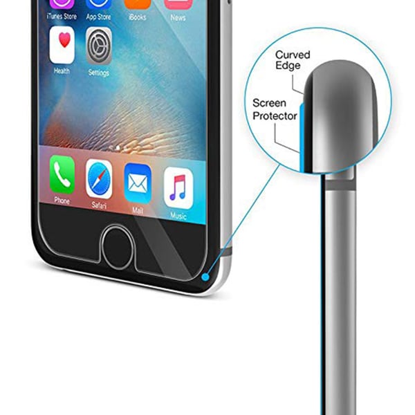 2-PACK iPhone 6/6S Standard Skärmskydd HD 0,3mm