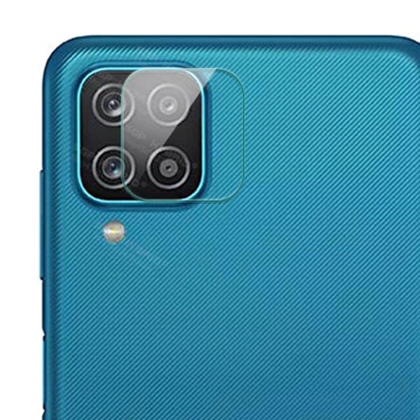 1 Set Samsung Galaxy A12 Skal + Skärmskydd + Kameralinsskydd