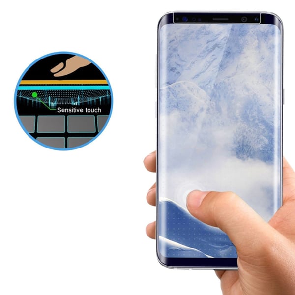 2-PACK MyGuard Skärmskydd CASE-Friendly (F-G) Samsung Galaxy S9+