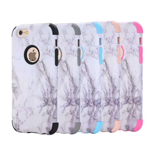 FLOVEMES Smarta Skyddsskal till iPhone 6/6S Plus