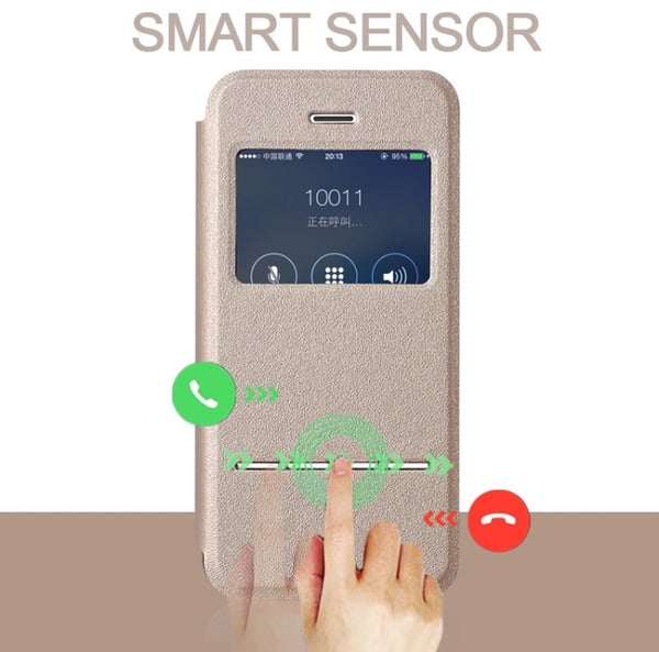 Smidigt Fodral med Smartfunktion - iPhone X