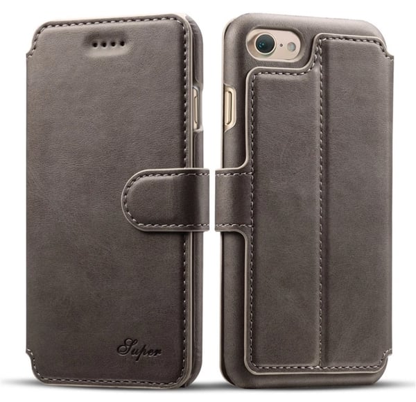Class-S - Fodral i Läder med Plånbok till iPhone 6/6S Plus