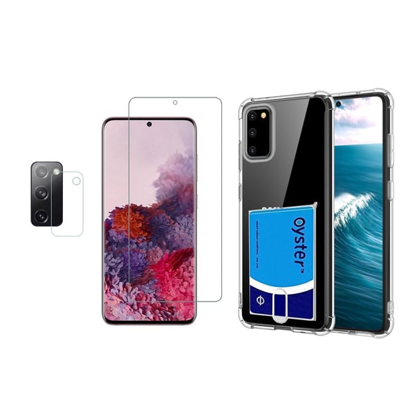 1 Set Samsung Galaxy S20 FE Skal + Skärmskydd + Kameralinsskydd