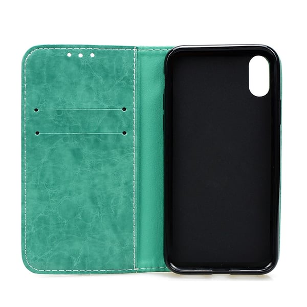 iPhone X/XS-Läder Plånboksfodral