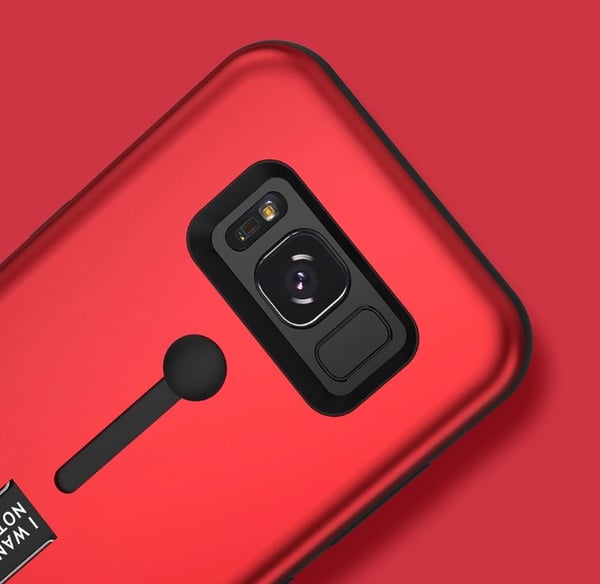 Skal med Fingerhållare för Samsung Galaxy S7 Edge av KISSCASE