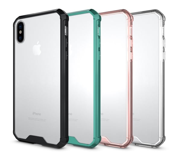 iPhone X/XS Praktiskt Silikonskal från LEMAN