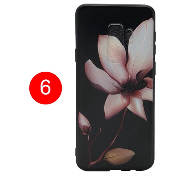 Blommiga Skyddsskal för Samsung Galaxy S9
