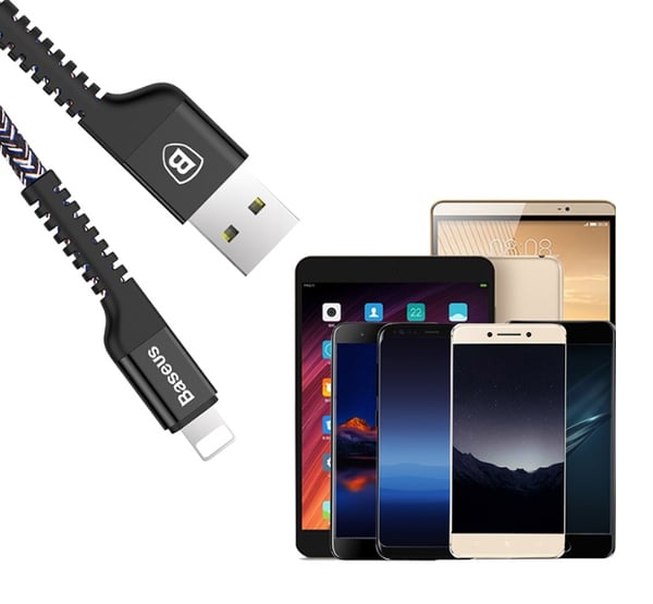 BASEUS Type-C-kabel (Android) Snabbladdning/Anti-Break