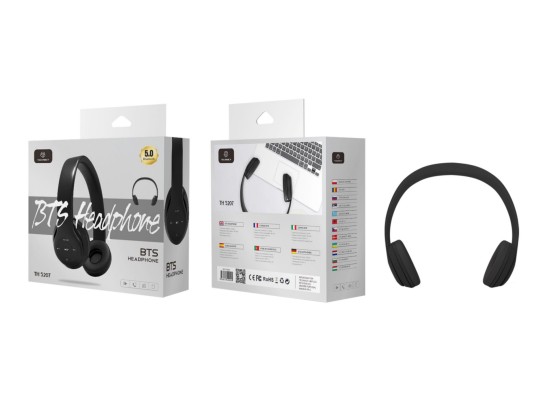 Bluetooth-hörlurar med mikrofon (BT-SD-FM-samtal) - Stereo