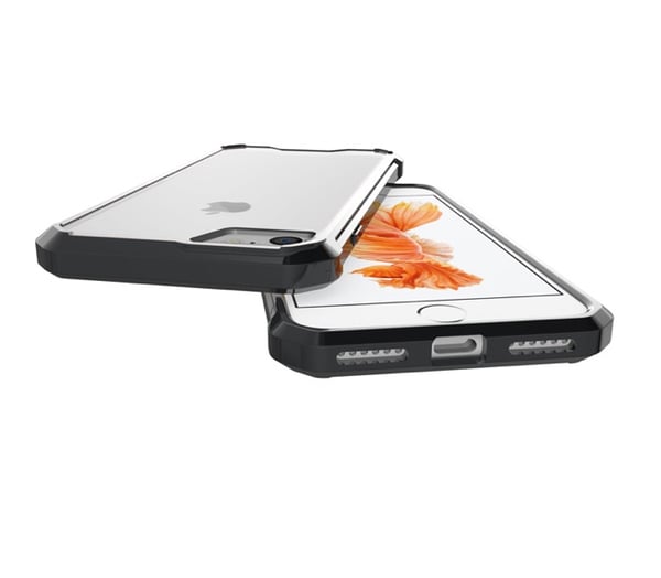 Elegant Hybridskal av LEMAN för iPhone 8