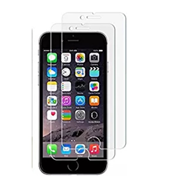 2-PACK iPhone 6/6S Standard Skärmskydd HD 0,3mm