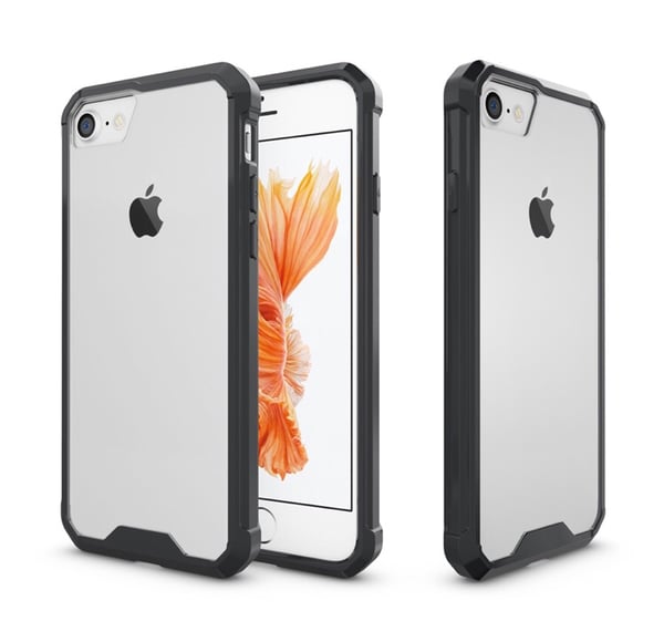 Elegant Hybridskal av LEMAN för iPhone 8