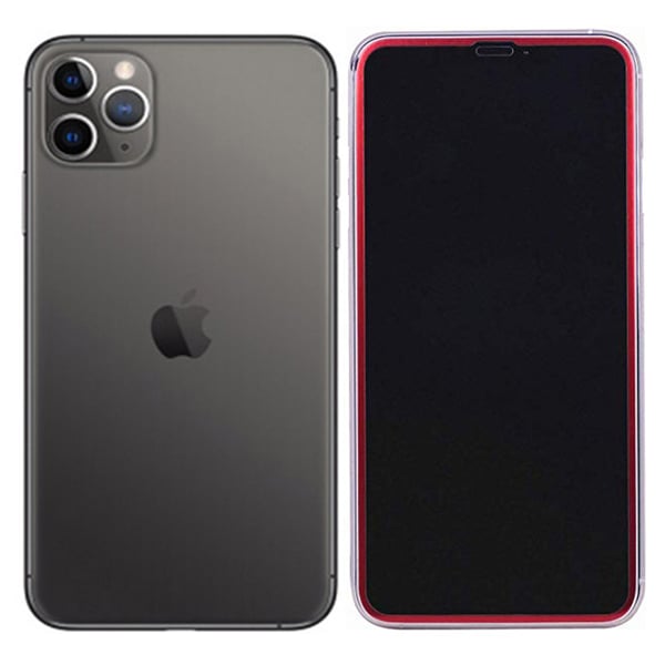 Skärmskydd 3D Aluminiumram iPhone 11 Pro Max