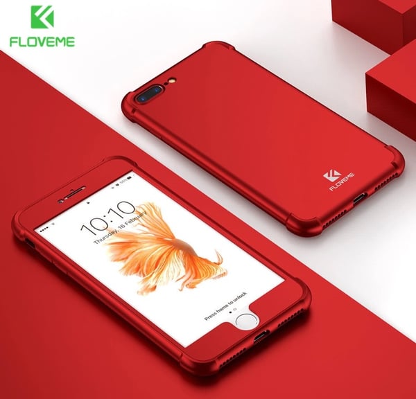 iPhone 6/6S - Praktiskt Skyddsfodral (FLOVEME)